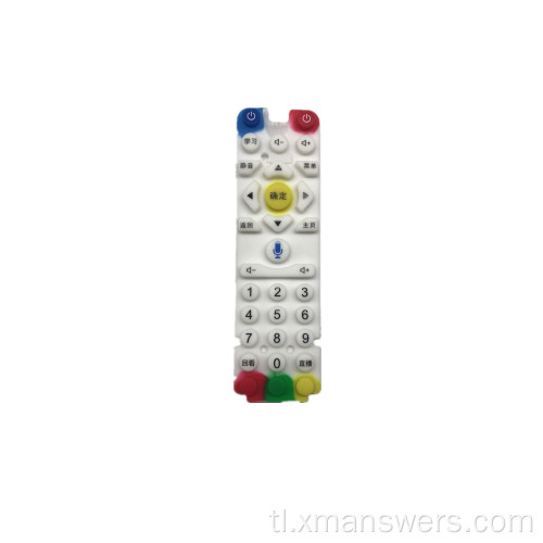 Pasadyang Conductive Silicone Rubber Remote Control na Button